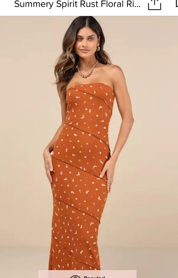 Lulus Midi Dress - Image 3