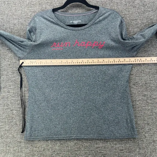 Brooks Running Shirt Womans XL Run Happy Athletting Gym Outdoor Activity Sports‎ - Image 11