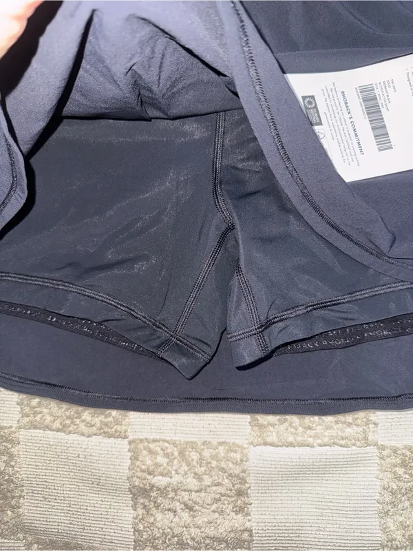 NWT Rhoback Steffi Active Skort size‎ L Black Size L - Image 6