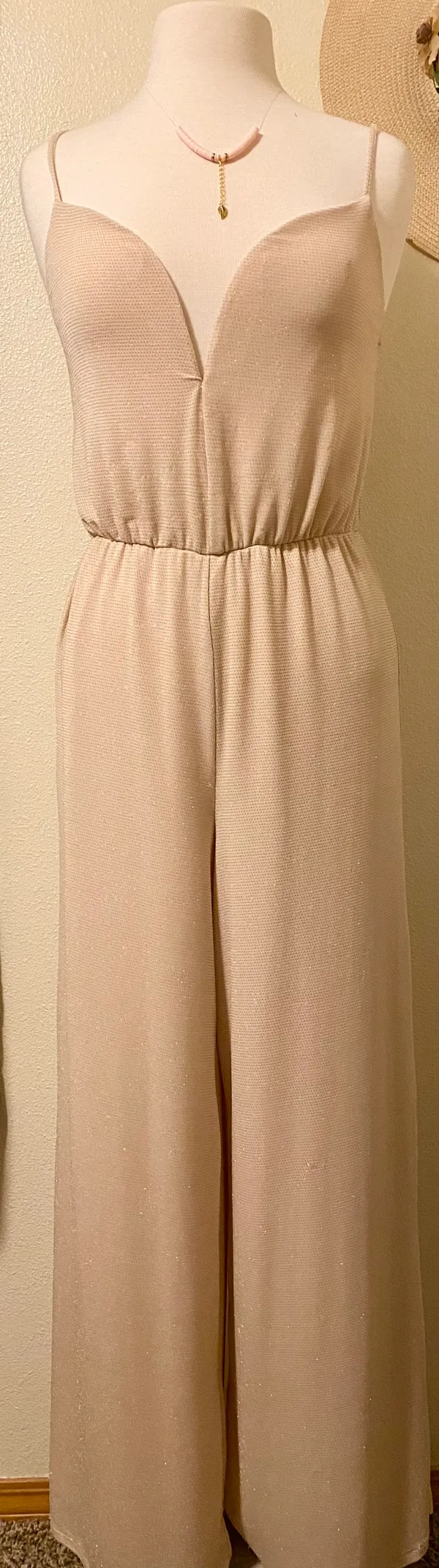 Pink Jumpsuit Size M - Image 4