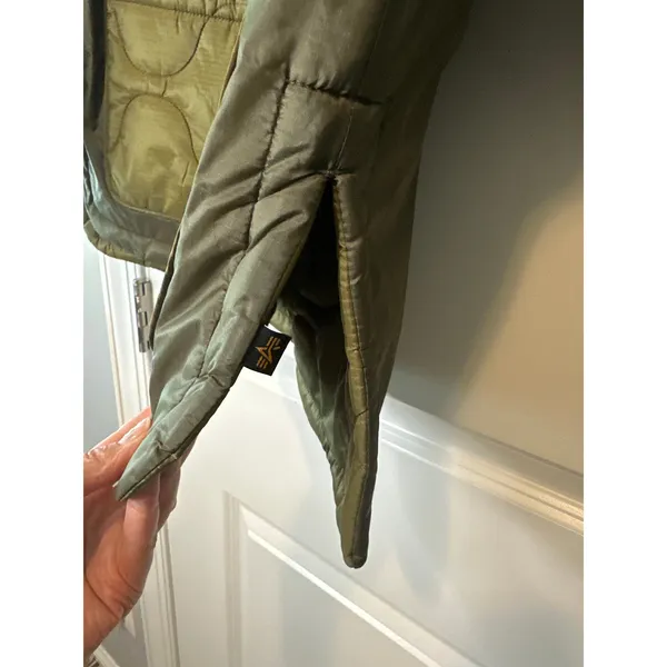 Free People x Alpha Industries Insulated Chore Coat Green Size XS‎ NWT - Image 10