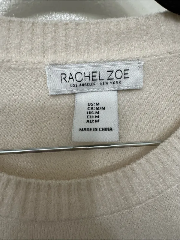 EUC Rachel Zoe Crewneck Sweater | Designer Casual Knit Pullover - Image 3