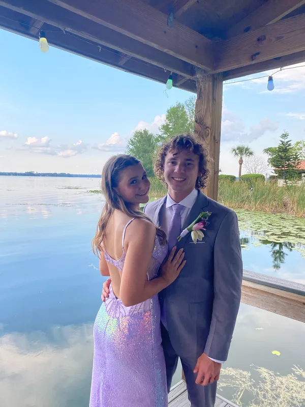 Prom dresss Purple - Image 3