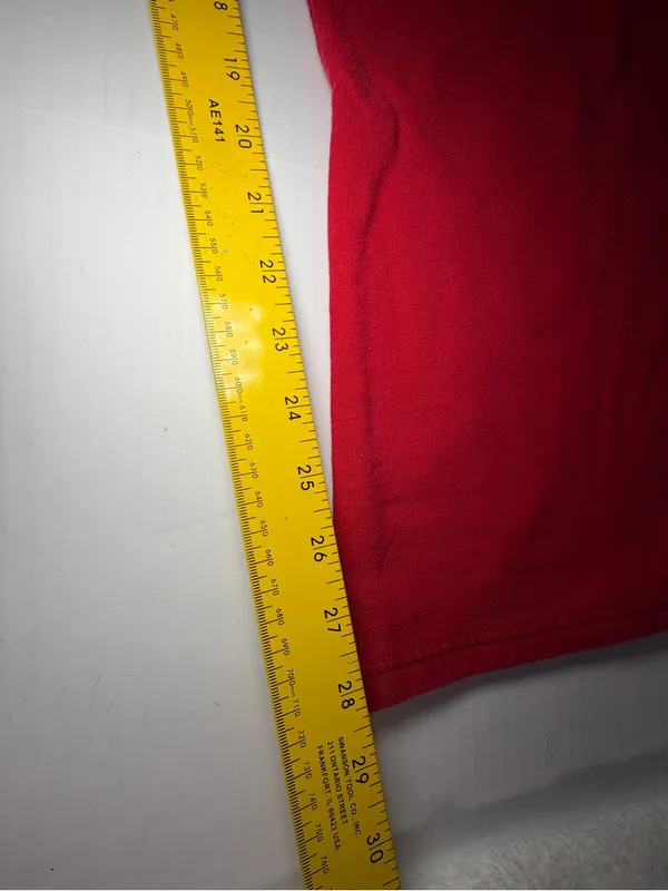 Vintage Y2K Polo Jeans Co. Ralph Lauren Red Knit Pants - Image 6