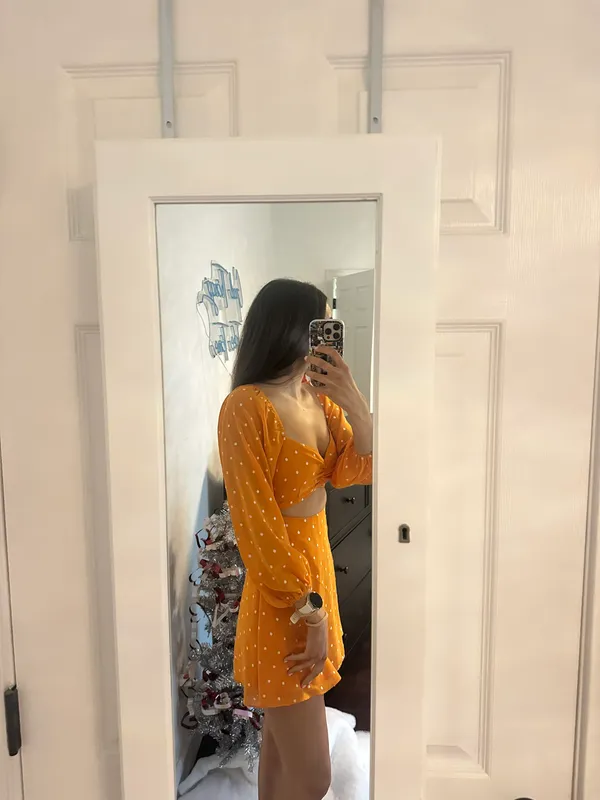 Orange Dress - Image 2