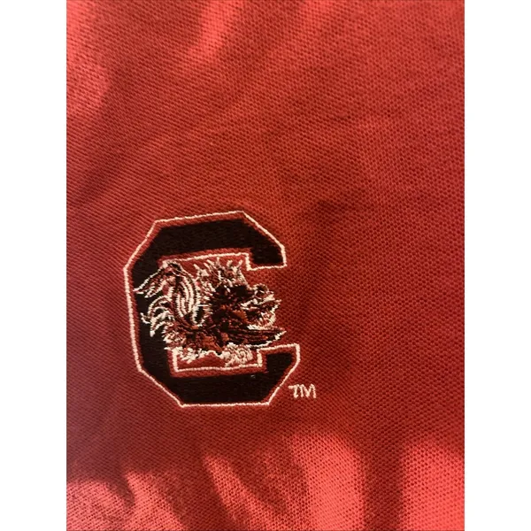 University Of South Carolina Gamecocks USC Women's Juniors Polo Shirt Size M - Image 5