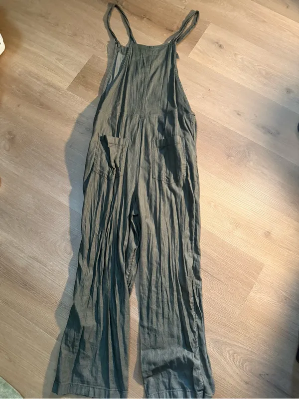 SO Women's Olive Green Overalls Jumpsuit - Image 6