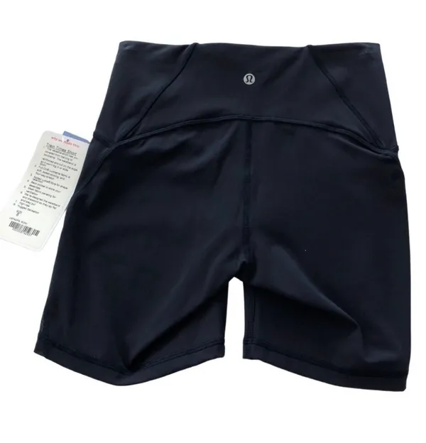 Lululemon Train Times Short 6” inseam Midnight Navy Size 6 Bike Shorts - Image 8