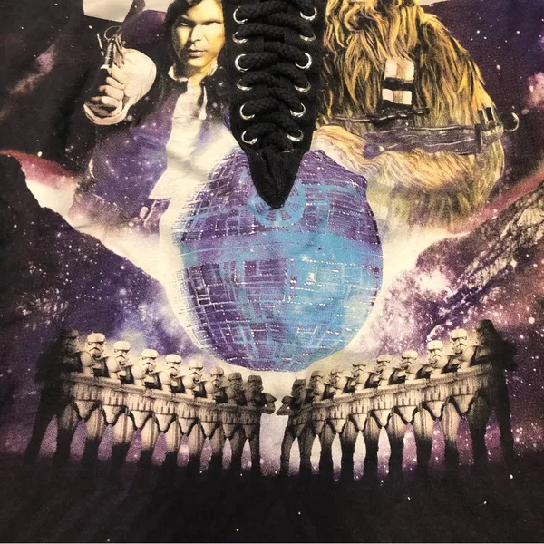 Star Wars Lace Up T-Shirt - Image 5