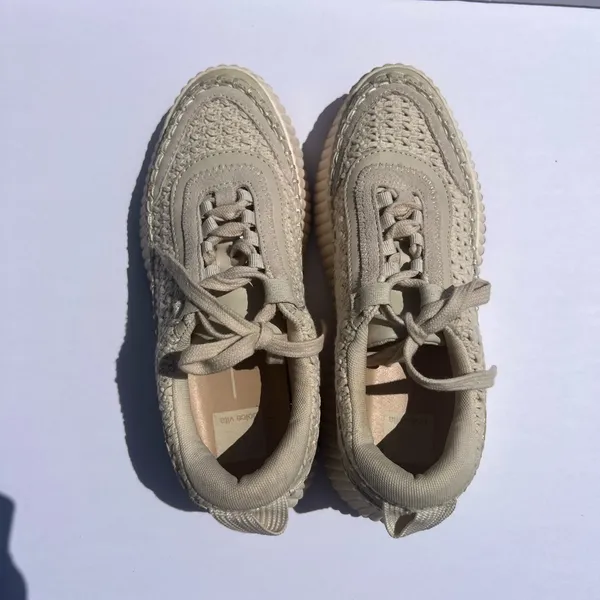 Dolce Vita “Dolen” Platform woven Cream Sneakers with textured fabric size 7.5 - Image 10