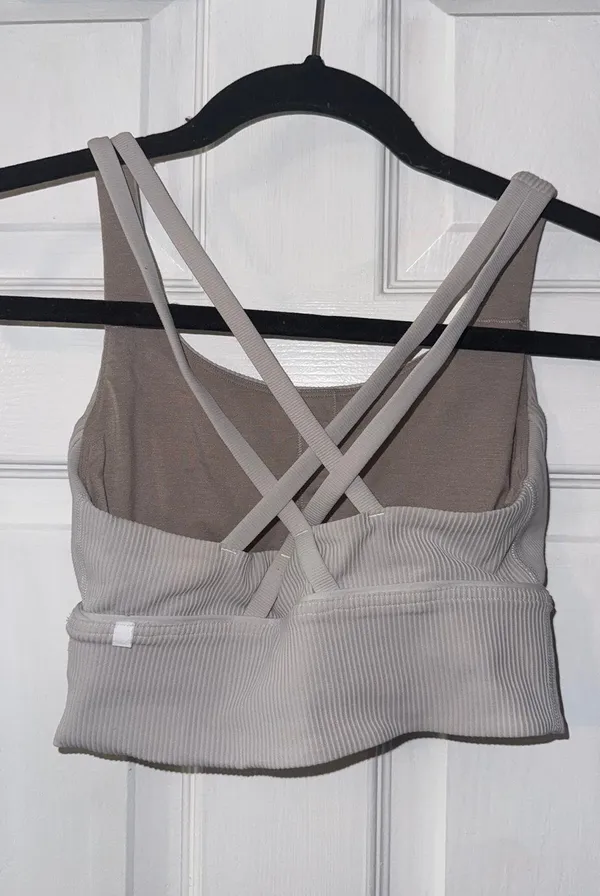 Lululemon Sports Bra Cream - Image 2