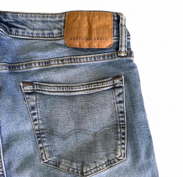 American Eagle Men’s Slim Straight Jeans 33x32 - Image 5