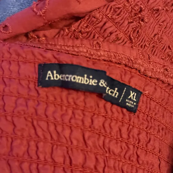 Abercrombie eyelet lace lace up tank top - Image 3
