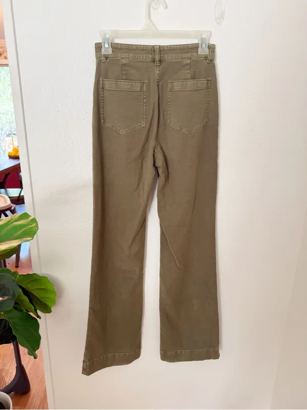 Faherty Stretch Terry Patch Pocket Pant Sz 26 - Image 3