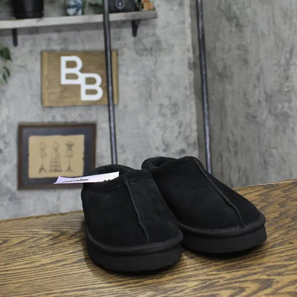 NWT Stars Above Womens Amira Suede Clog Slippers 88498483 Black 5M - Image 7