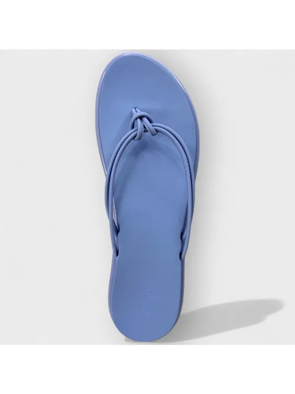 OluKai Aka Womens Thong Sandals Cloud Blue Water Friendly Size 6 New - Image 9