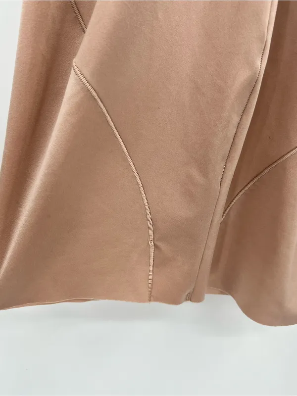 SPANX Open Bust Full Slip Dress Shapewear Adjustable Straps Stretch Nude Medium - Image 15