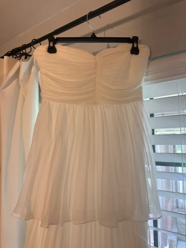 Lulus White Prom Dress - Image 6