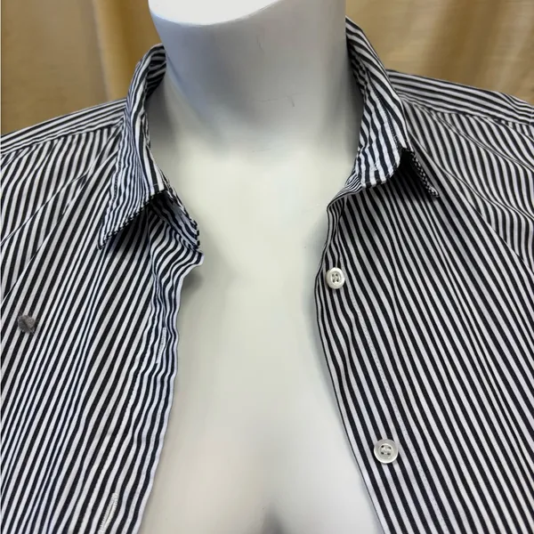 J.Crew Women's Striped Button-Up Shirt‎ - Image 2