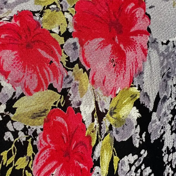 Coldwater Creek Reversible Maxi Skirt Womens Sz Large Floral‎ Boho Vintage 90s - Image 13