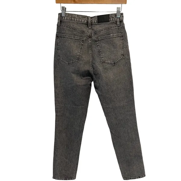 Pistola Womens Gray Distressed Straight Leg‎ Jeans Size 26 - Image 3