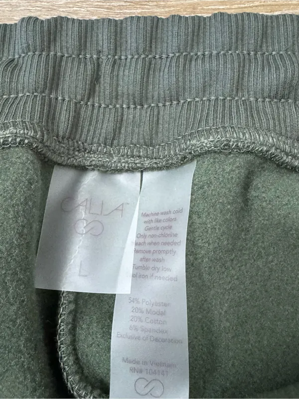 CALIA by Carrie Underwood Ivy Green Track Joggers - Image 6