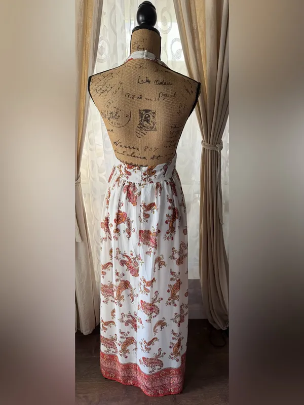 FOREVER 21 Paisley Halter Maxi Dress NWOT - Image 5