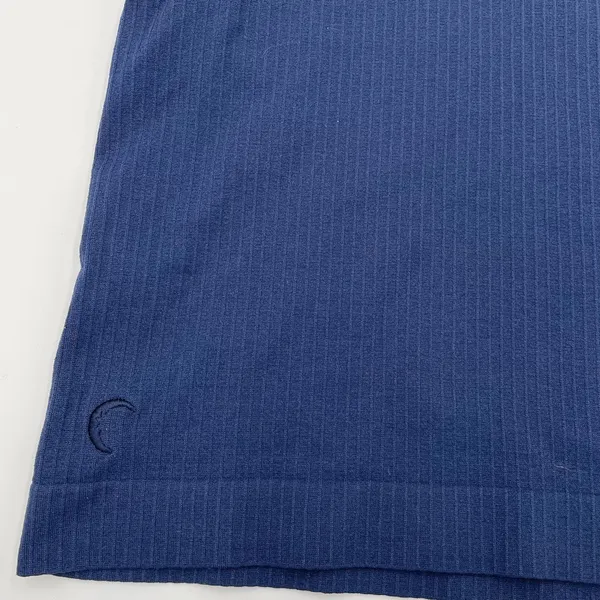 NEW Zyia Active Parallel Tank Top XXL Seamless Stretchy Ribbed Knit Navy Blue - Image 8