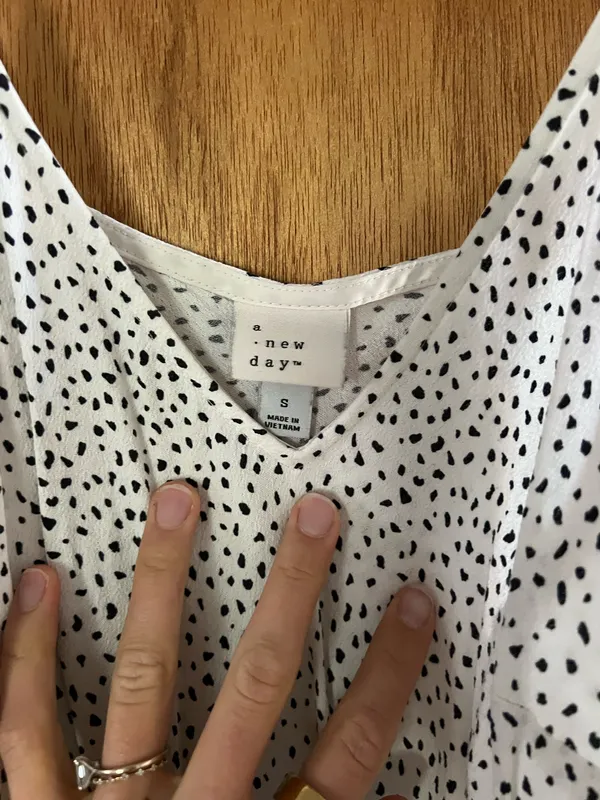 A new day maxi polka dot flowy dress - Image 4
