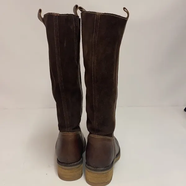 SBICCA JAVAN LEATHER RIDING BOOTS KNEE-HIGH BOOTS size 8.5 B23A‎ - Image 7