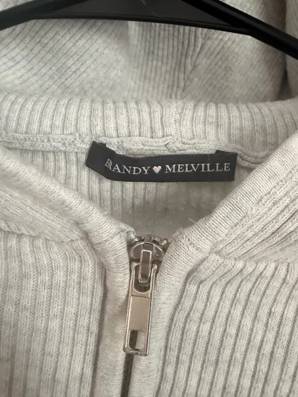 Brandy Melville Crop Hoodie - Image 2