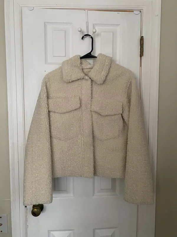 Gianni Bini Cream-Colored Wool Coat - Image 2