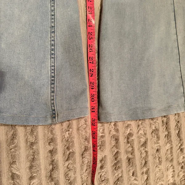 We The Free‎ Women's Light Wash Flare Jeans Size 25 High Rise Bell Bottom - Image 6