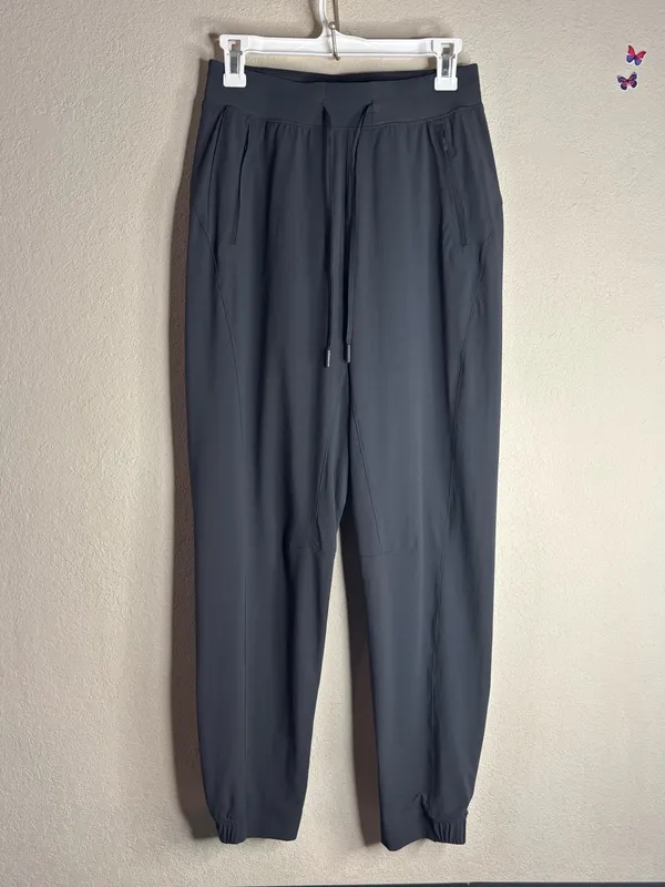 Lululemon License to Train High-Rise Pant W5FFES Graphite Grey size 6 - Image 2