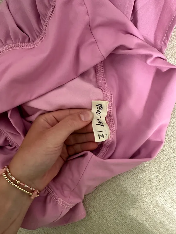Pink Ruffle Shorts Small - Image 3