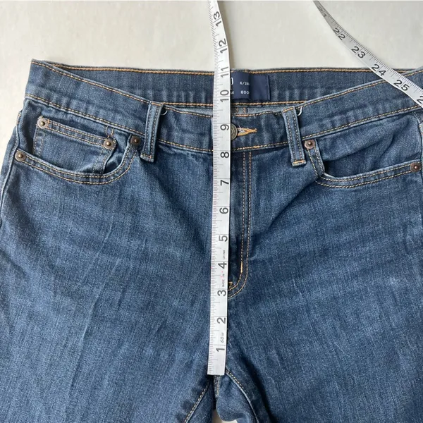 denim bootcut jeans size 6 28/R - Image 9