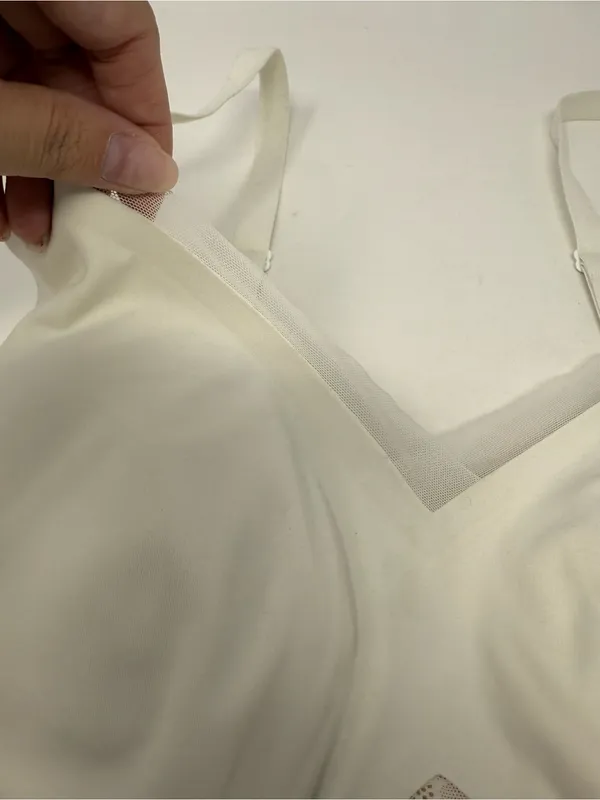 Honeylove White Lace Astral Crossover Lace Bra Original XL - Image 8