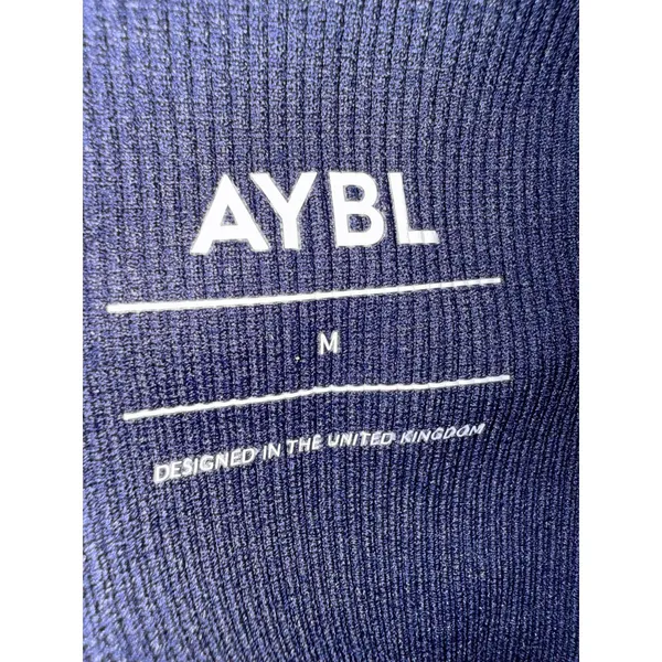 AYBL Women's Navy Blue High Waist Leggings Medium - Image 3