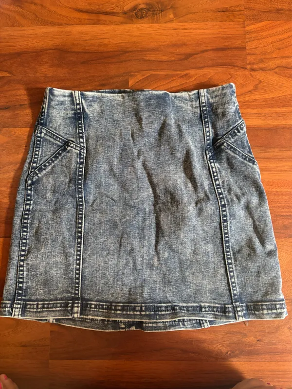 Wild Fable Blue Denim Skirt - Image 2