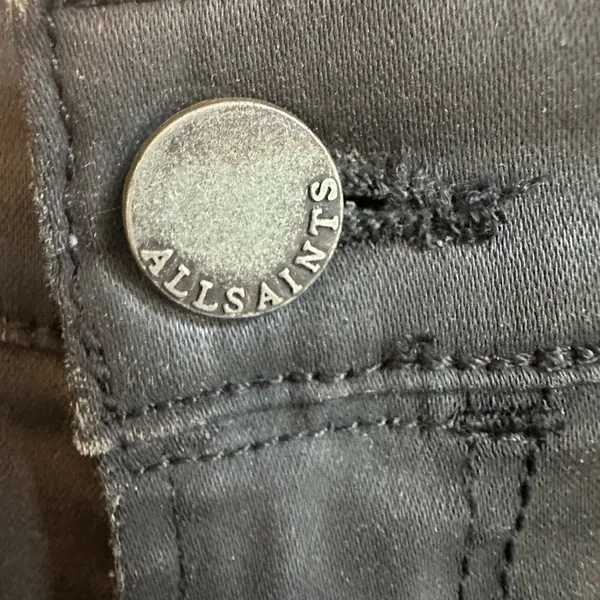 ALLSAINTS Mast Laquer jeans. Size 29 Inseam 29 - Image 6