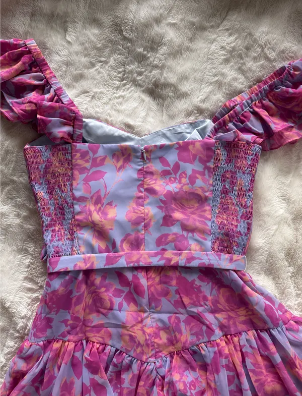 Amanda Uprichard MACKEY ROMPER IN MIDSUMMER - Image 5