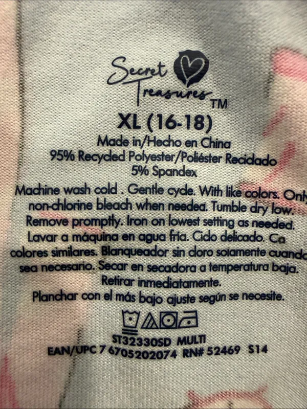 Secret treasures 2 piece sleepwear size xlarge (16-18). - Image 4