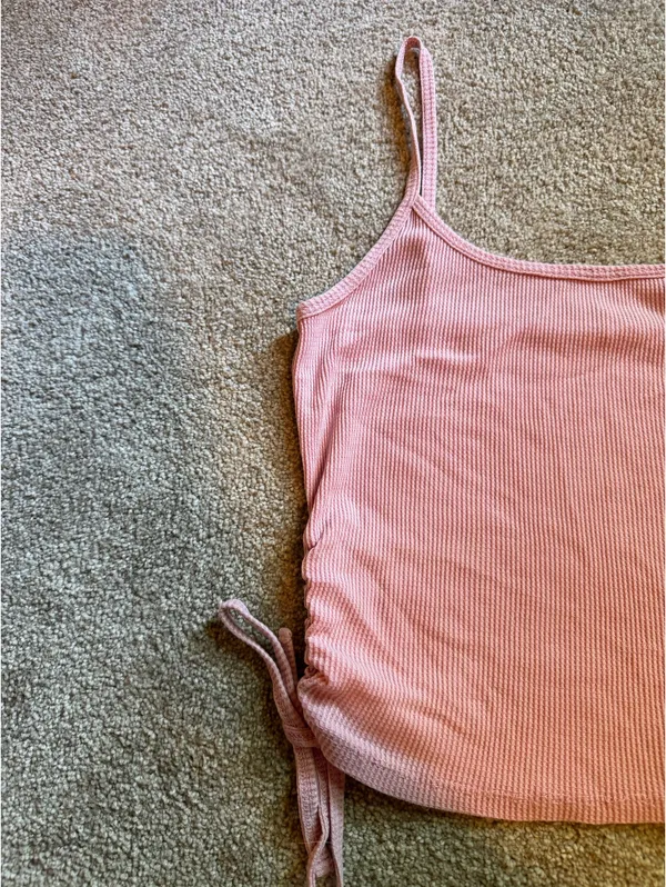 PacSun PAC Cares Pink Ribbed Tank Top - Image 2