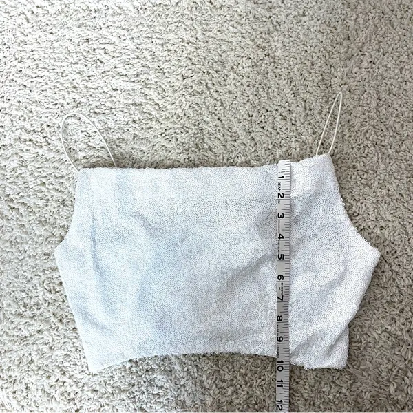 B. Smart White Sequin Ensemble - Image 10