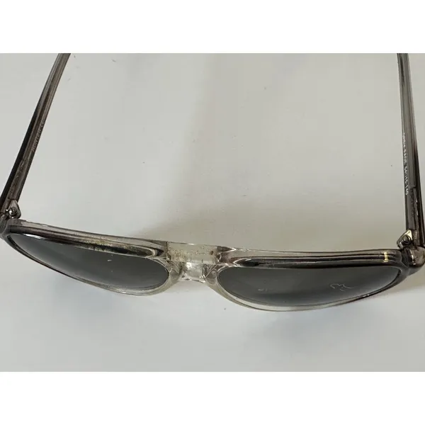Hunter Grey Fade Sunglasses Retro Smoke Oval - Image 3