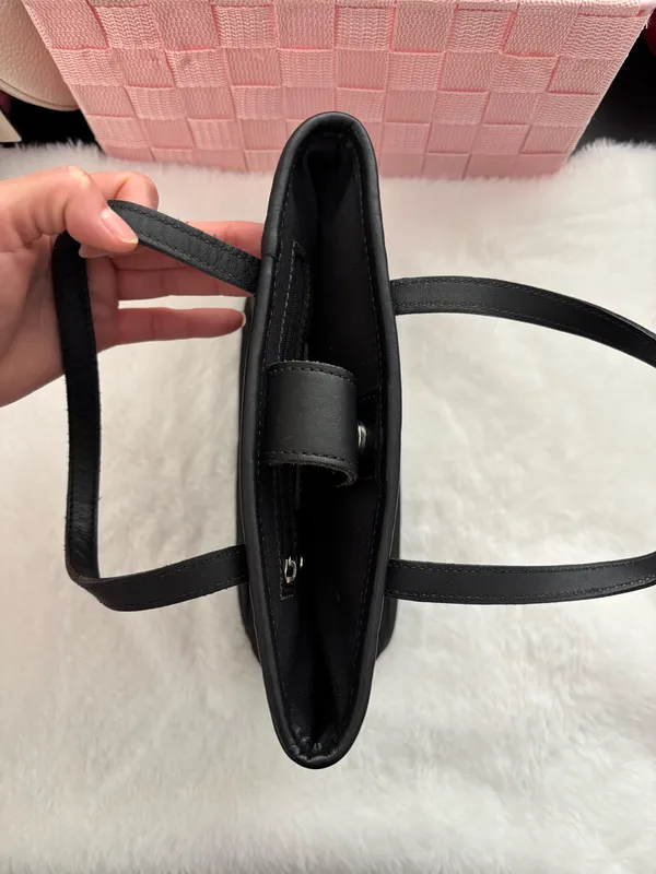 Vintage Coach Black Mini Tote - Image 7