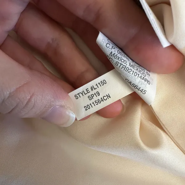 J. by J.Crew Women’s Linen Blazer Size 2 Light Pink One Button‎ Jacket L1150 - Image 11