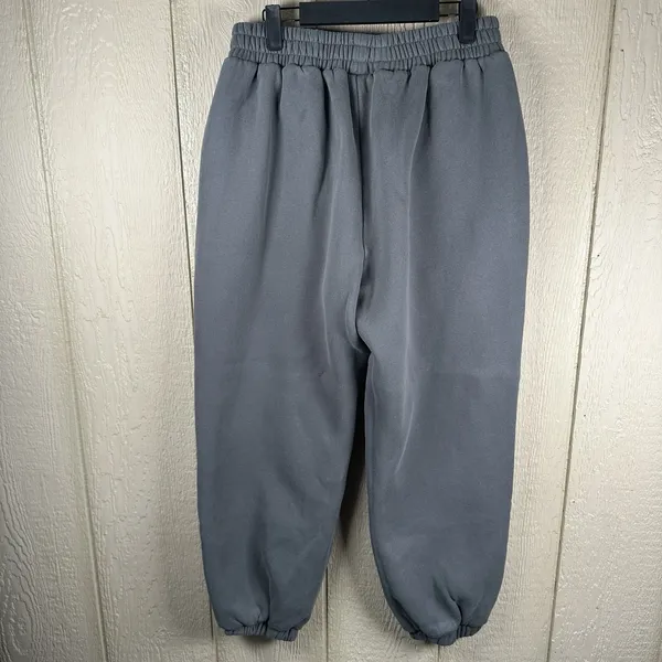 Comfrt Signature Sweatpant Joggers Womens Sz Large Gray Fleece Pull On Athletic - Image 3