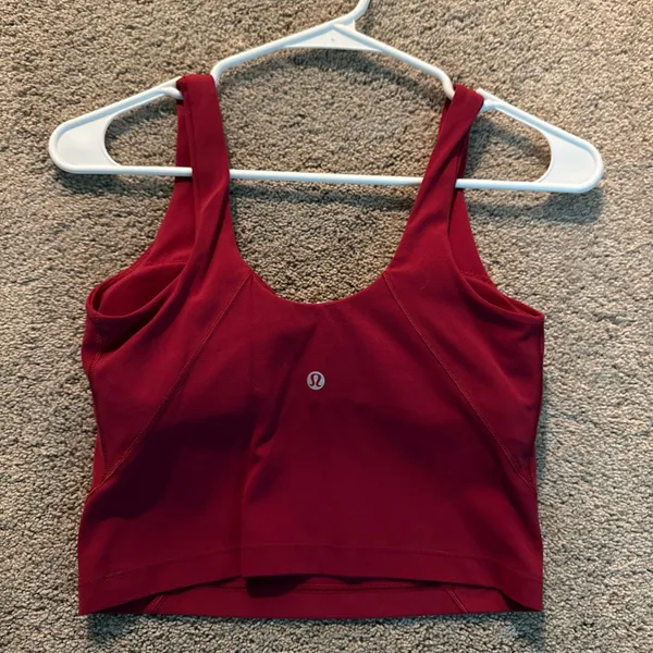 Lululemon Align Tank Burgundy - Image 2