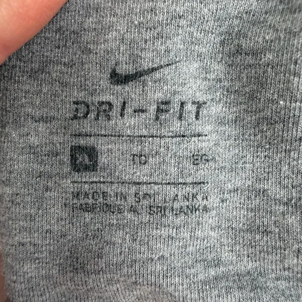 NIKE XL Small Dri-Fit Indy Light Support Sports Bra Gray Swoosh Logo Women's - Image 8